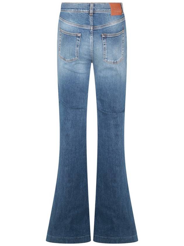 Denim Straight Pants 708762QMABQ4118 MEDIUMWASH - ALEXANDER MCQUEEN - BALAAN 4