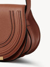 Marcie Saddle Small Grained Leather Cross Bag Tan - CHLOE - BALAAN 6