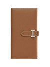 Bearn Long Wallet Brown - HERMES - BALAAN 1