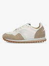 Men's Trail Leather Low Top Sneakers Taupe - SPALWART - BALAAN 2