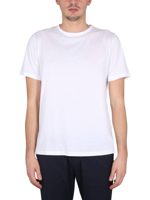 Precise Luxe Cotton Jersey Short Sleeve T-Shirt White - THEORY - BALAAN 2