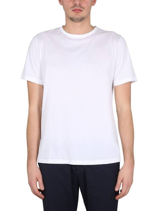 Men's Precise Lux Jersey Short Sleeve T-Shirt White - THEORY - BALAAN 2