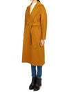 60160239650 CLES 061 Women s Wool Long Coat - MAX MARA - BALAAN 4