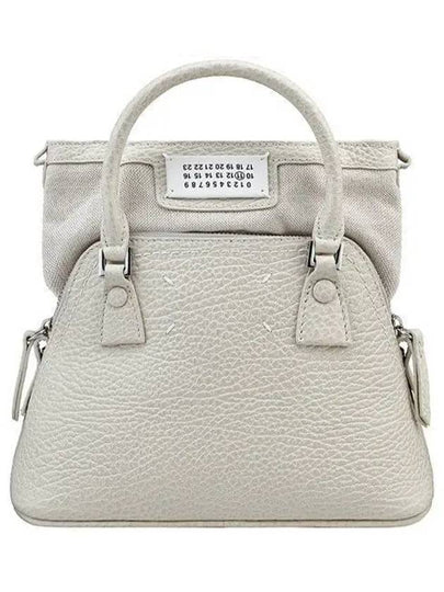 5AC Classique Micro Tote Bag Light Grey - MAISON MARGIELA - BALAAN 2