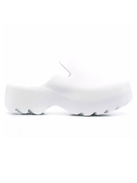 Rubber Flash Slippers White - BOTTEGA VENETA - BALAAN 1