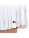 Gayle Golf Skirt White - J.LINDEBERG - BALAAN 10