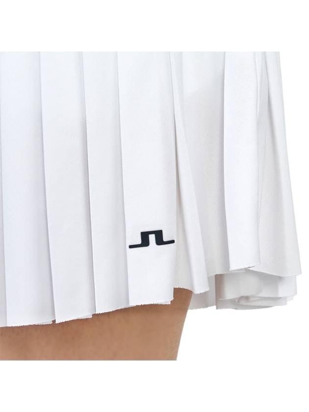 Gayle Golf Skirt White - J.LINDEBERG - BALAAN 10