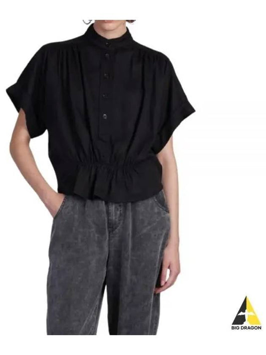 Viviana Blouse Black - ISABEL MARANT - BALAAN 2