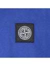 Logo Patch Short Sleeve T-Shirt Blue - STONE ISLAND - BALAAN 6