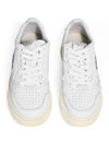 Medalist Goatskin Low Top Sneakers White - AUTRY - BALAAN 4