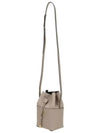 Gancini Mini Bucket Bag Beige - SALVATORE FERRAGAMO - BALAAN 3