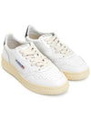 Medalist Black Tab Low Top Sneakers White - AUTRY - BALAAN 4