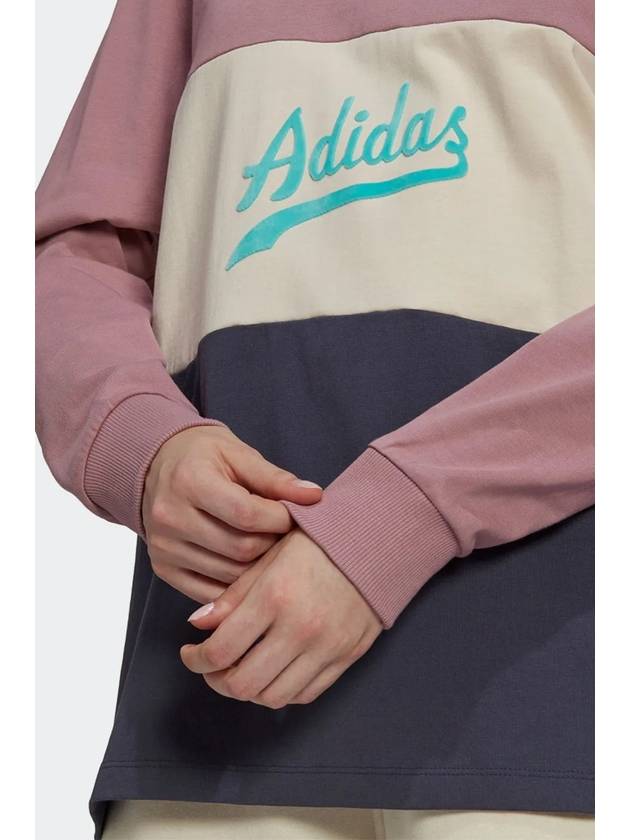 Long Sleeve Polo T Shirt HD9773 Mob Multi WOMENS - ADIDAS - BALAAN 6