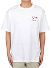 Heart Logo Cotton Short Sleeve T-Shirt White - A.P.C. - BALAAN 2