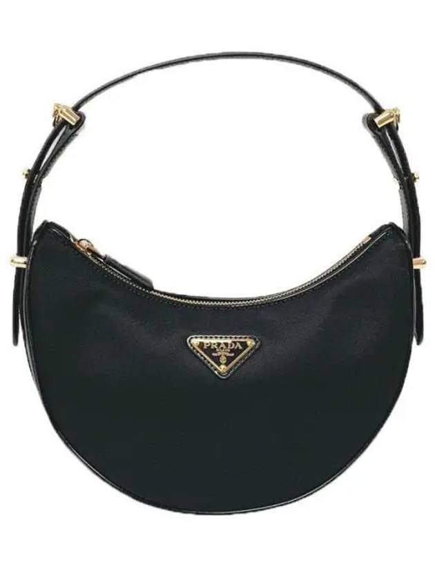 24SS 1BC194 Triangle Logo Arque Re-Nylon Leather Shoulder Bag 1004455 - PRADA - BALAAN 1