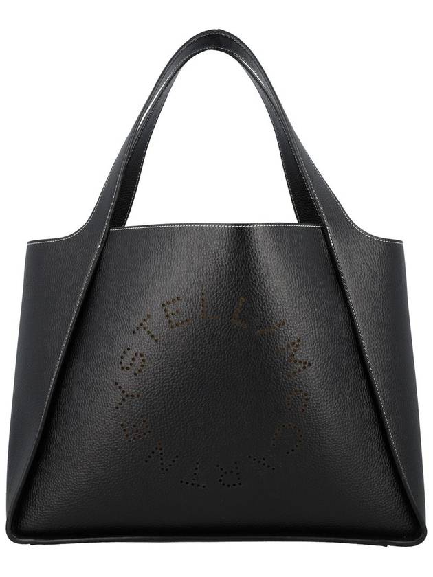 Stella McCartney Logo Grainy Alter Mat Tote Bag - STELLA MCCARTNEY - BALAAN 1