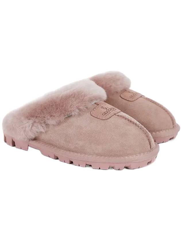 Coquette Fleece Suede Slippers Rosy Brown - OZWEAR UGG - BALAAN 1