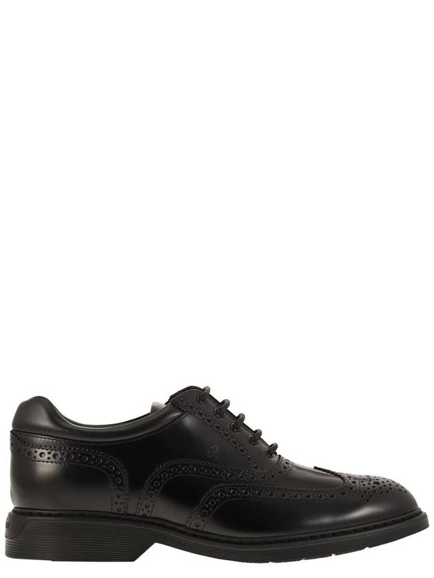 H576 Lace-Up Oxford Black - HOGAN - BALAAN 2