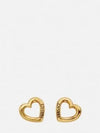 Heart Earrings Gold - VERSACE - BALAAN 2