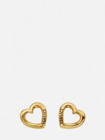 Heart Earrings Gold - VERSACE - BALAAN 2