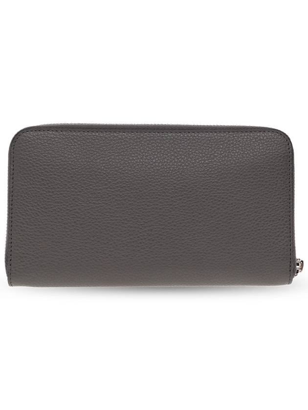 FERRAGAMO Leather Wallet, Women's, Grey - SALVATORE FERRAGAMO - BALAAN 3