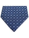 GG Dot Pattern Silk Tie Blue Silver - GUCCI - BALAAN 5