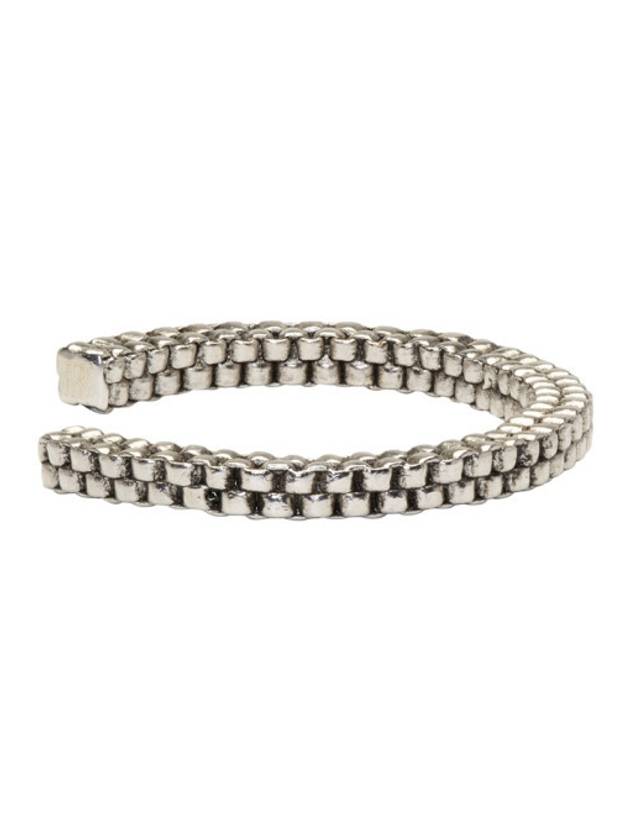 Silver Scoubidou Bracelet - BALMAIN - BALAAN 5