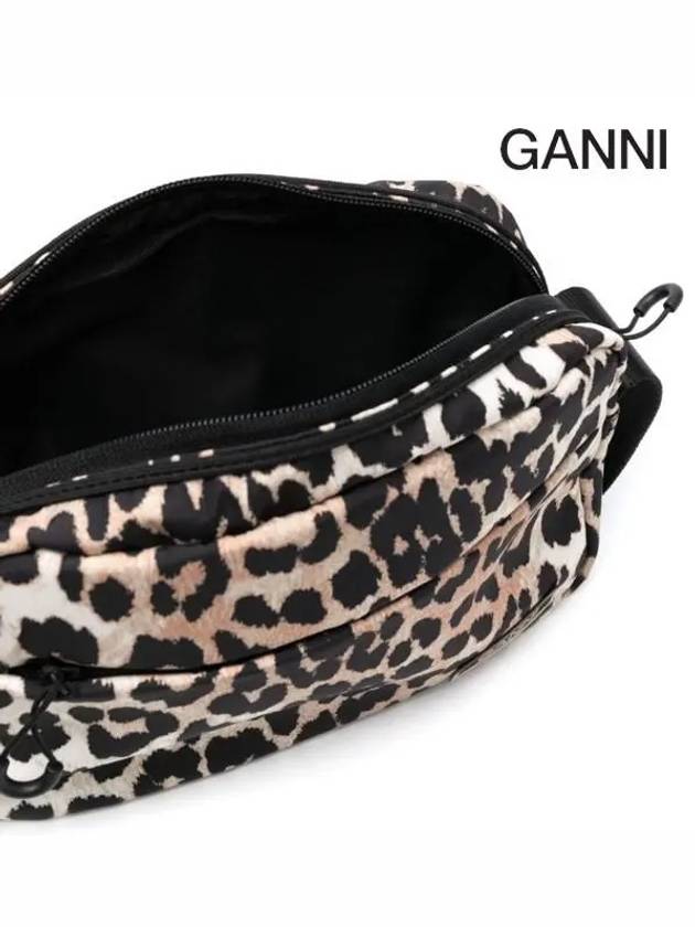 Tech Festival Cross Bag Leopard - GANNI - BALAAN 5