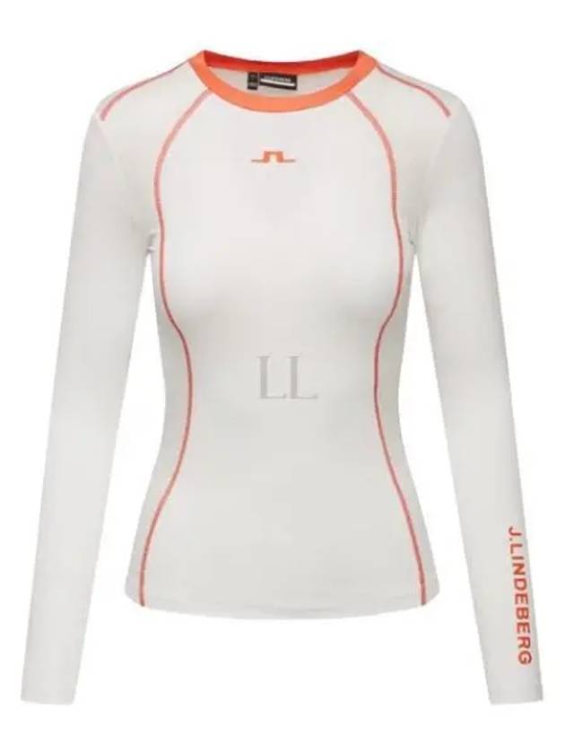 Amelia LS Top AWJT10056 0000 Women's Amelia Top - J.LINDEBERG - BALAAN 2