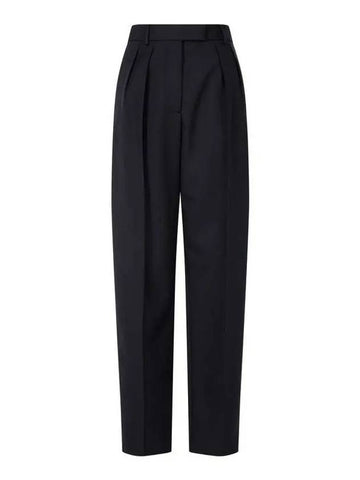 Women s Uncut Closing Wool Pants Black 270307 - PAUL SMITH - BALAAN 1