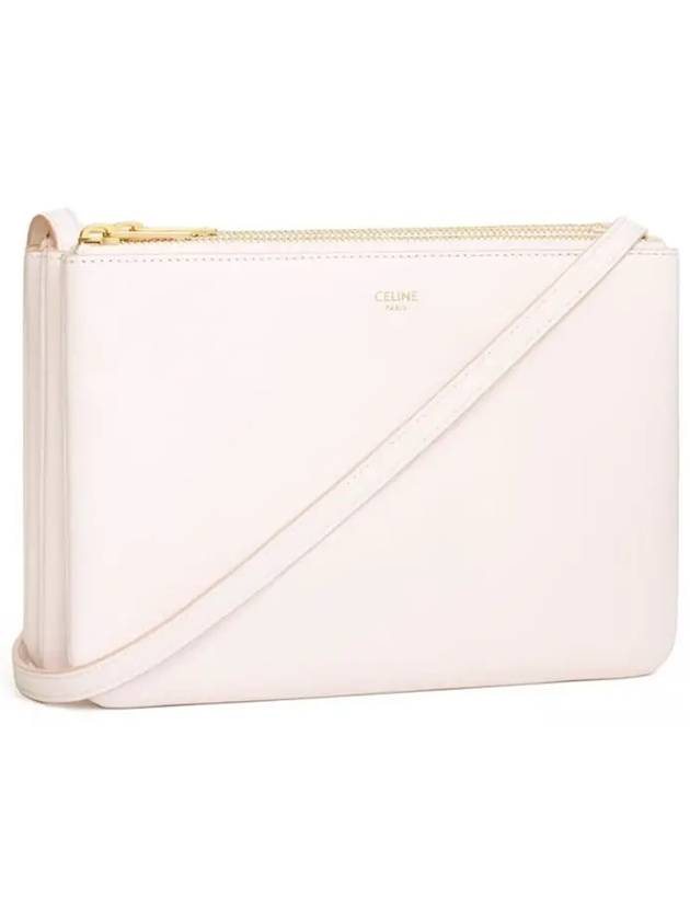 Women's Medium Logo Trio Shoulder Bag Pink - CELINE - BALAAN.