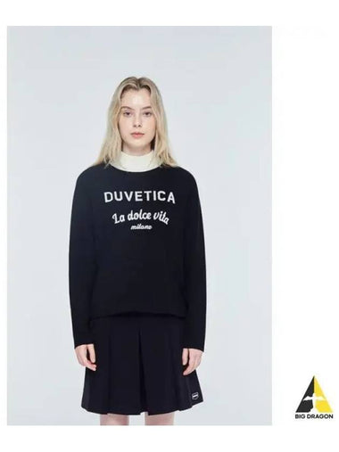 Imera black women s knit - DUVETICA - BALAAN 1