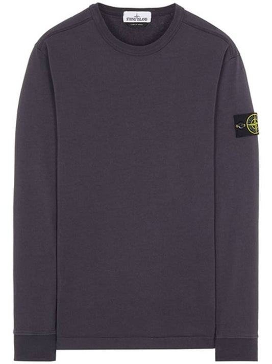 Wappen Patch Crew Neck Sweatshirt Dark Blue - STONE ISLAND - BALAAN 2