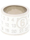 Numeric Minimal Signature Ring Silver - MAISON MARGIELA - BALAAN 2