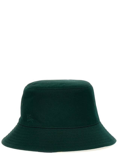 Check Pattern Reversible Bucket Hat Ivy - BURBERRY - BALAAN 2