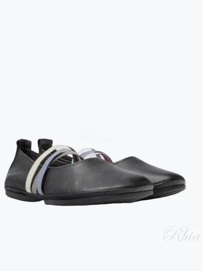 Twins Leather Ballerina Black - CAMPER - BALAAN 2