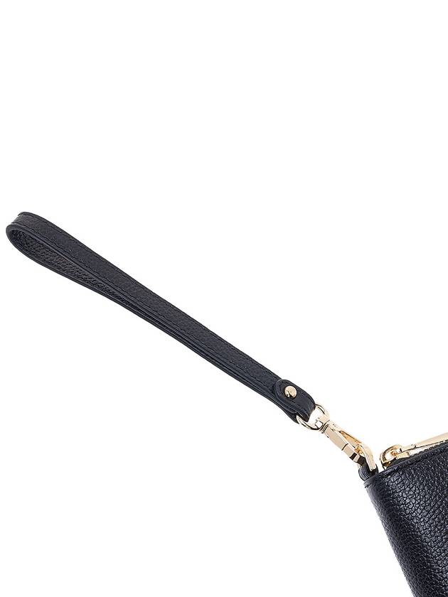 Pebbled Leather Continental Wrislet Long Wallet Black - MICHAEL KORS - BALAAN 9