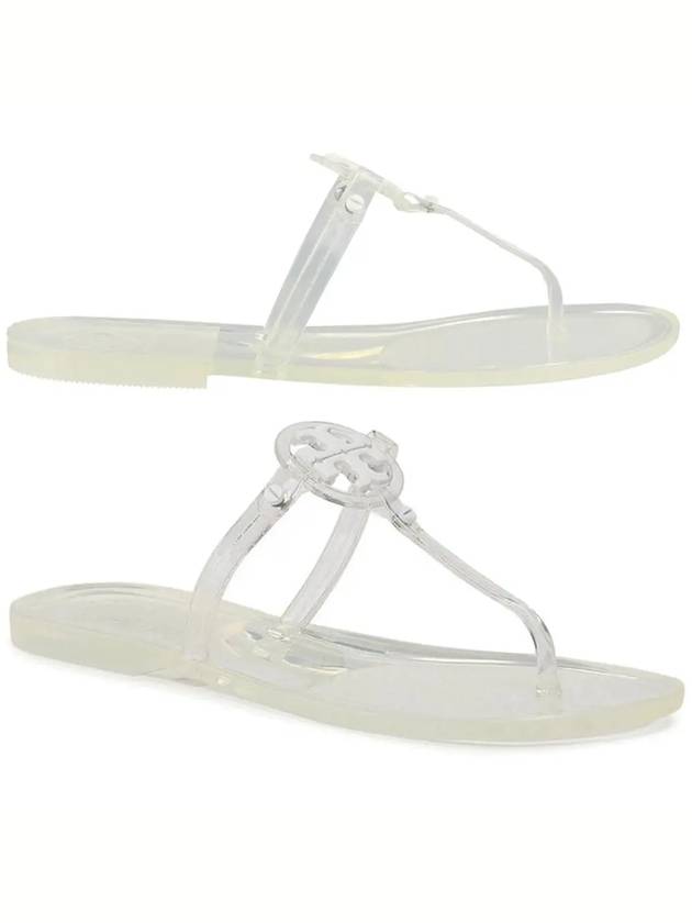 Mini Miller Jelly Flip Flops White - TORY BURCH - BALAAN 2