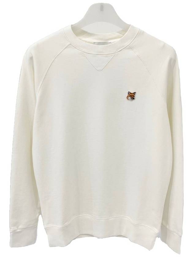 Fox Head Patch Classic Sweatshirt Ecru - MAISON KITSUNE - BALAAN 3