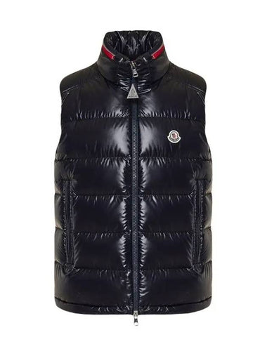 OUSE logo patch padded vest 1A000 45 595ZJ 778 - MONCLER - BALAAN 1