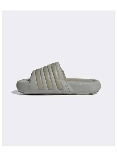 Adilette 24 Slippers Silver Pebble - ADIDAS - BALAAN 1