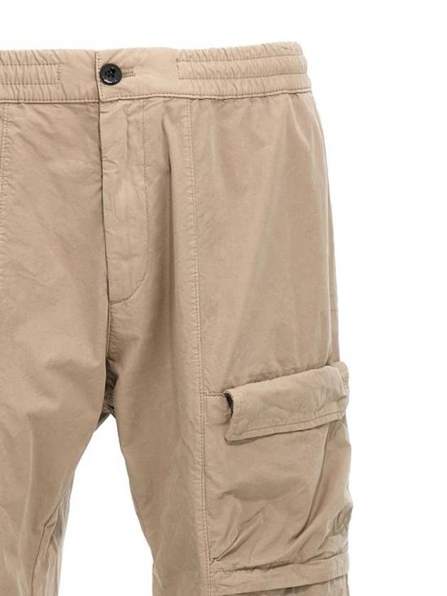 Microlabs Regular Cargo Straight Pants Beige - CP COMPANY - BALAAN 4