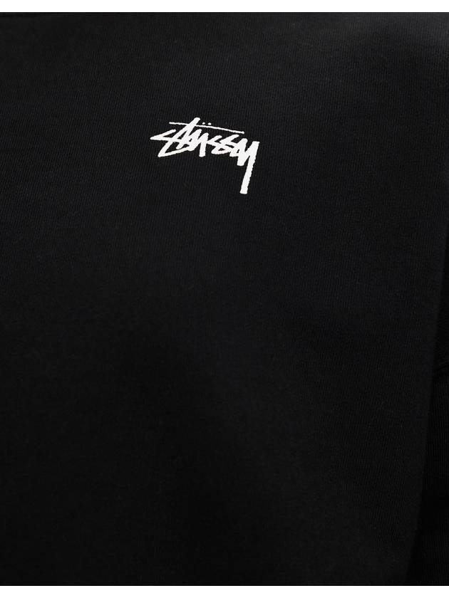 AU Australia FUZZY DICE Crew Sweatshirt ST124W2204 Black WOMENS - STUSSY - BALAAN 5