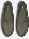 Loafer Khaki Grain Calfskin - DIOR - BALAAN 3