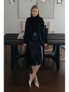 Collarless Cashmere Coat - ILROZE - BALAAN 9