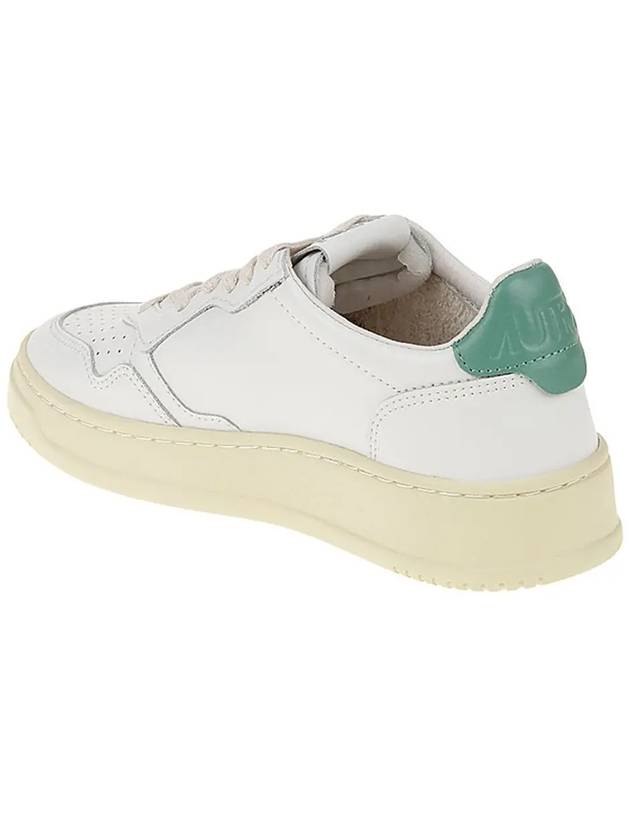 Medalist Green Tab Low Top Sneakers White - AUTRY - BALAAN 4