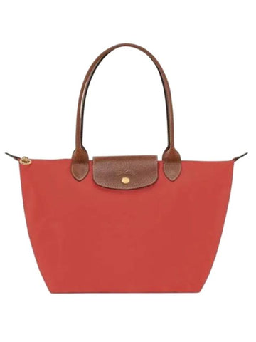 Le Pliage Original Medium Tote Bag Tomato - LONGCHAMP - BALAAN 1