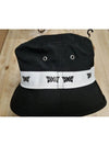 LOGO REPEAT BUCKET HAT BLACK - PXG - BALAAN 5