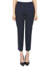 Women's Good Wool Treeca Crop Pants Navy - THEORY - BALAAN 2