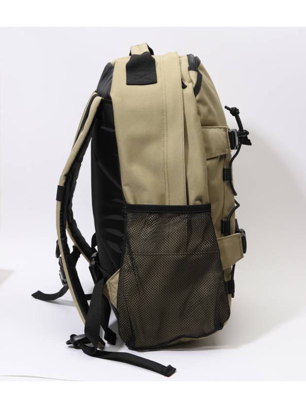 Kickflip Recycled Polyester Canvas Backpack Beige - CARHARTT WIP - BALAAN 7